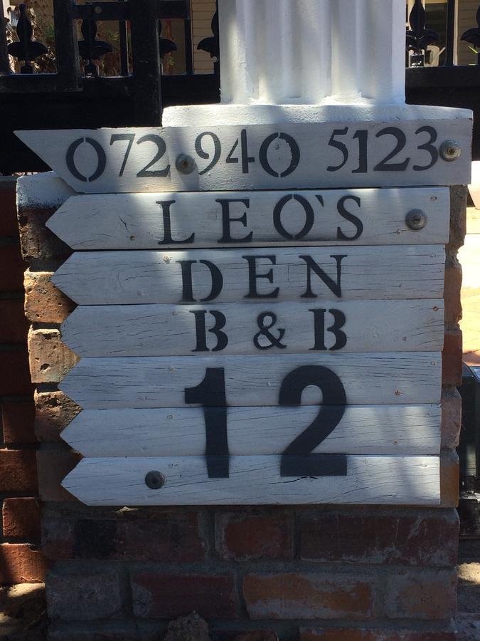 Bed and Breakfast Leo's Den à Fish Hoek Extérieur photo